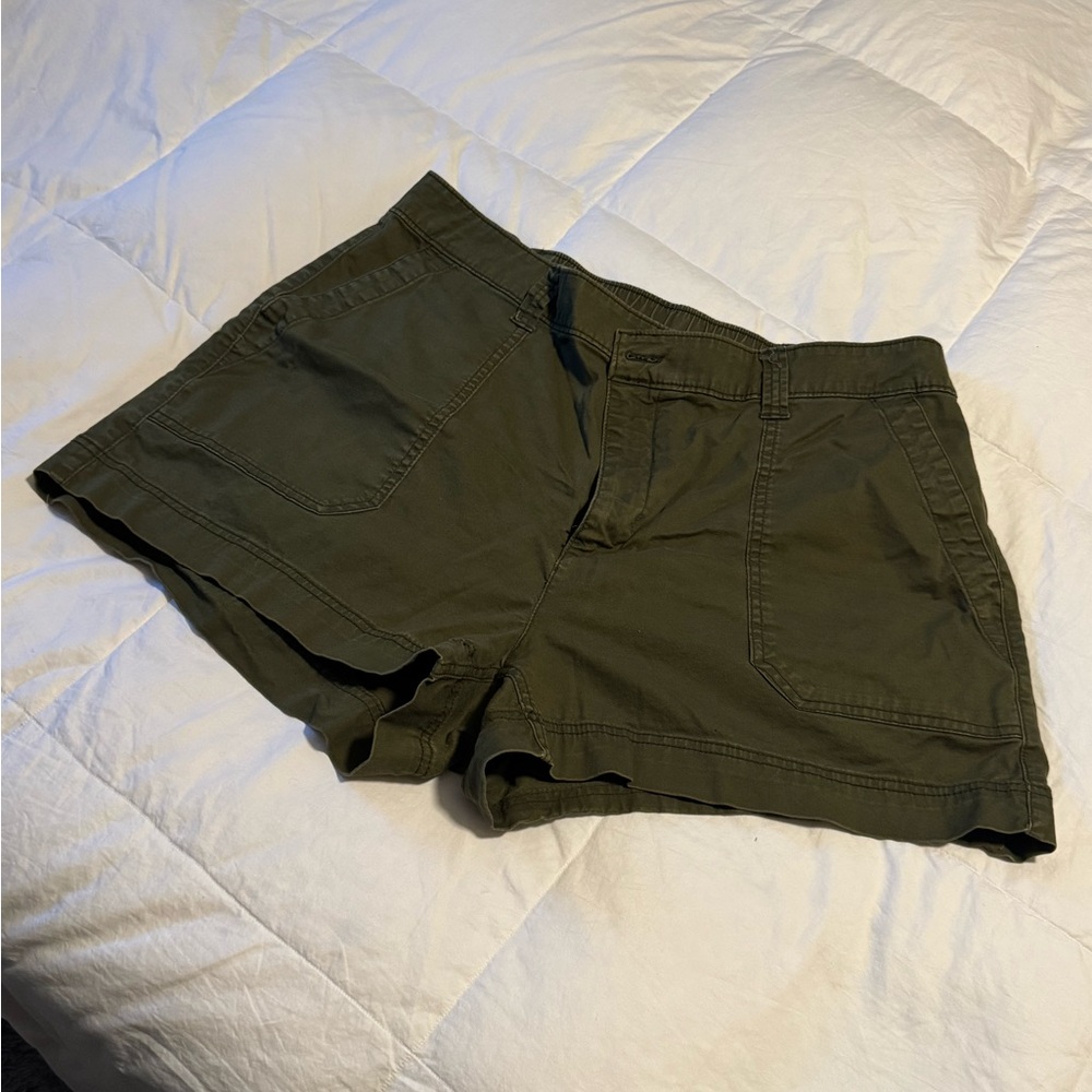 Old Navy Dark Green Women's Cargo Shorts